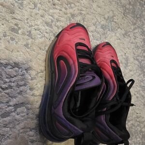 Nike Red and Purple Women's Sneakers